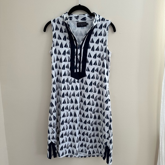 Duffield Lane Dresses & Skirts - Duffield Lane Mackinac Sailboat Dress